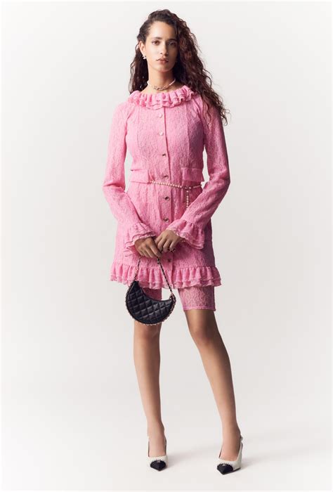 chanel pink dress 2021|chanel pink outfit.